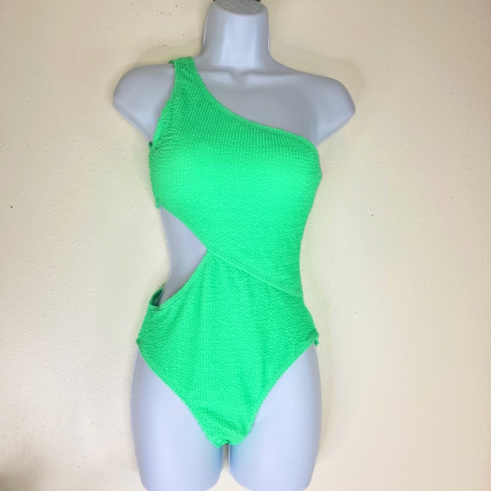 Mint Green One Piece Swimsuit